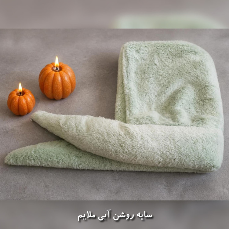 کلاه و شال سرهمی خزدار وارداتی